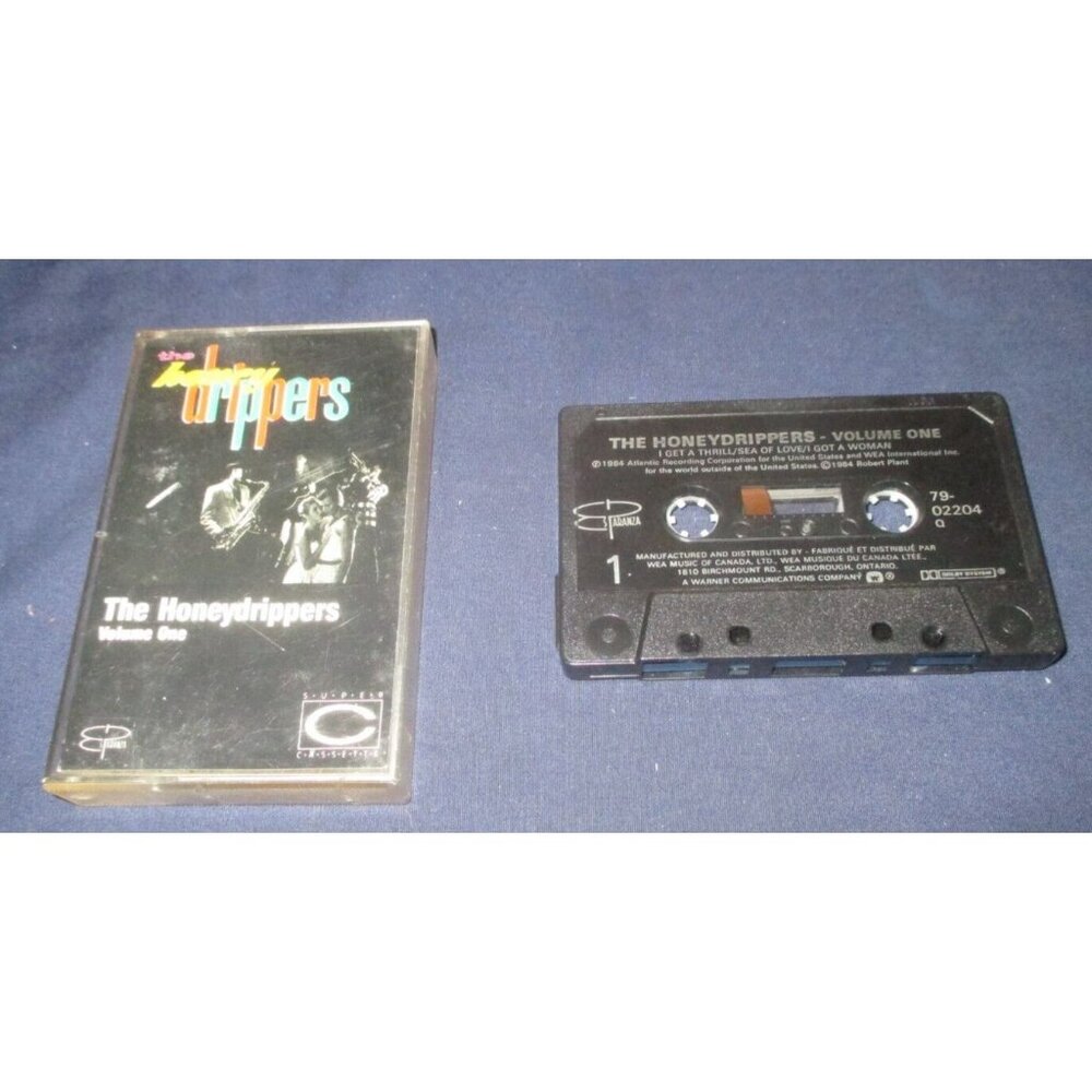 The Honeydrippers Volume One on cassette (WEA Records Canada, 1984)